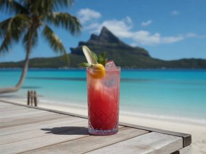 Recreating the exotic magic of the cocktail bora bora