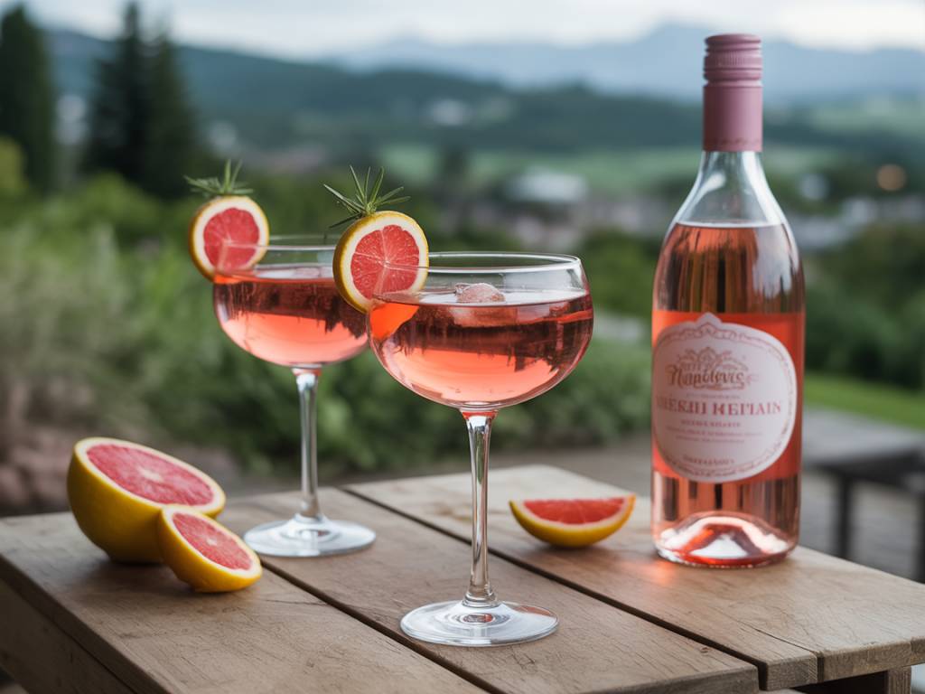 Refreshing ideas for a rosé wine cocktail this summer