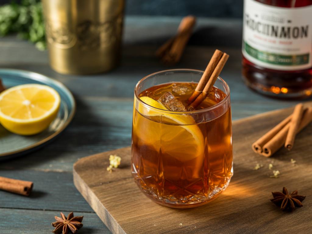 A spicy twist: how to make a rum cinnamon cocktail at home